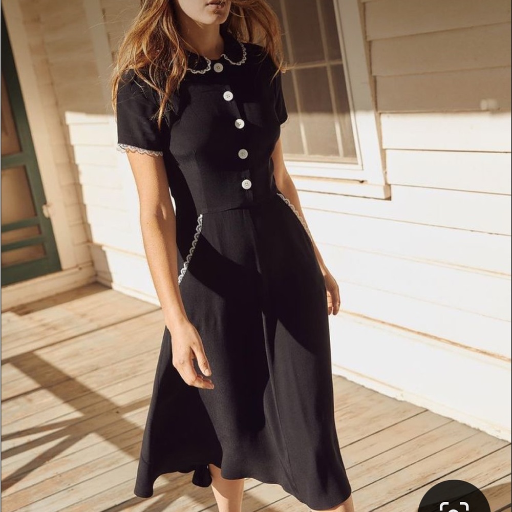 Christy Dawn Sebastian Noir Dress
